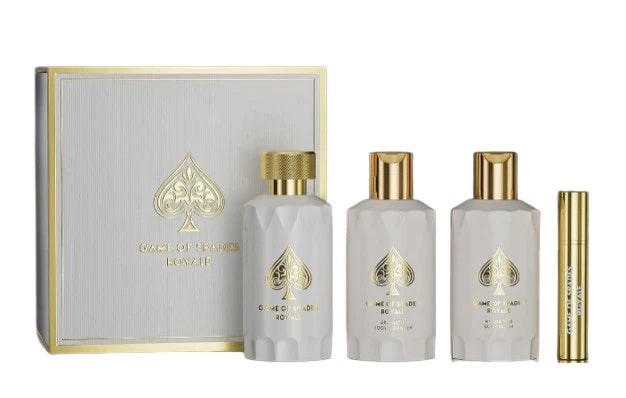 Jo Milano Game Spade Royale 4-Piece Set 3.4oz Unisex EDP Spray by Jo Milano