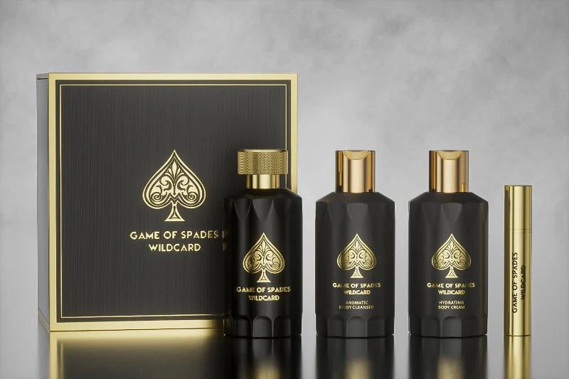 Jo Milano Game Spade Wildcard 4-Piece Set 3.4oz Unisex EDP Spray by Jo Milano
