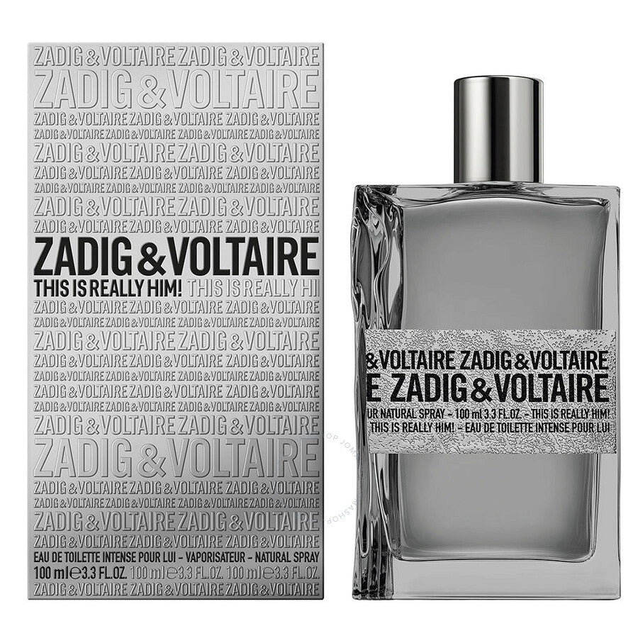 Zadig & Voltaire Really Intense 3.3oz Men EDT Spray by Zadig & Voltaire