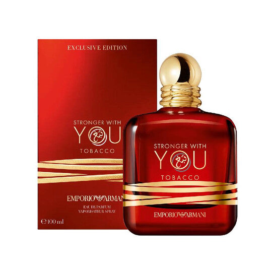 Giorgio Armani Stronger With You Tabacco 3.3oz EDP Spray by Giorgio Armani