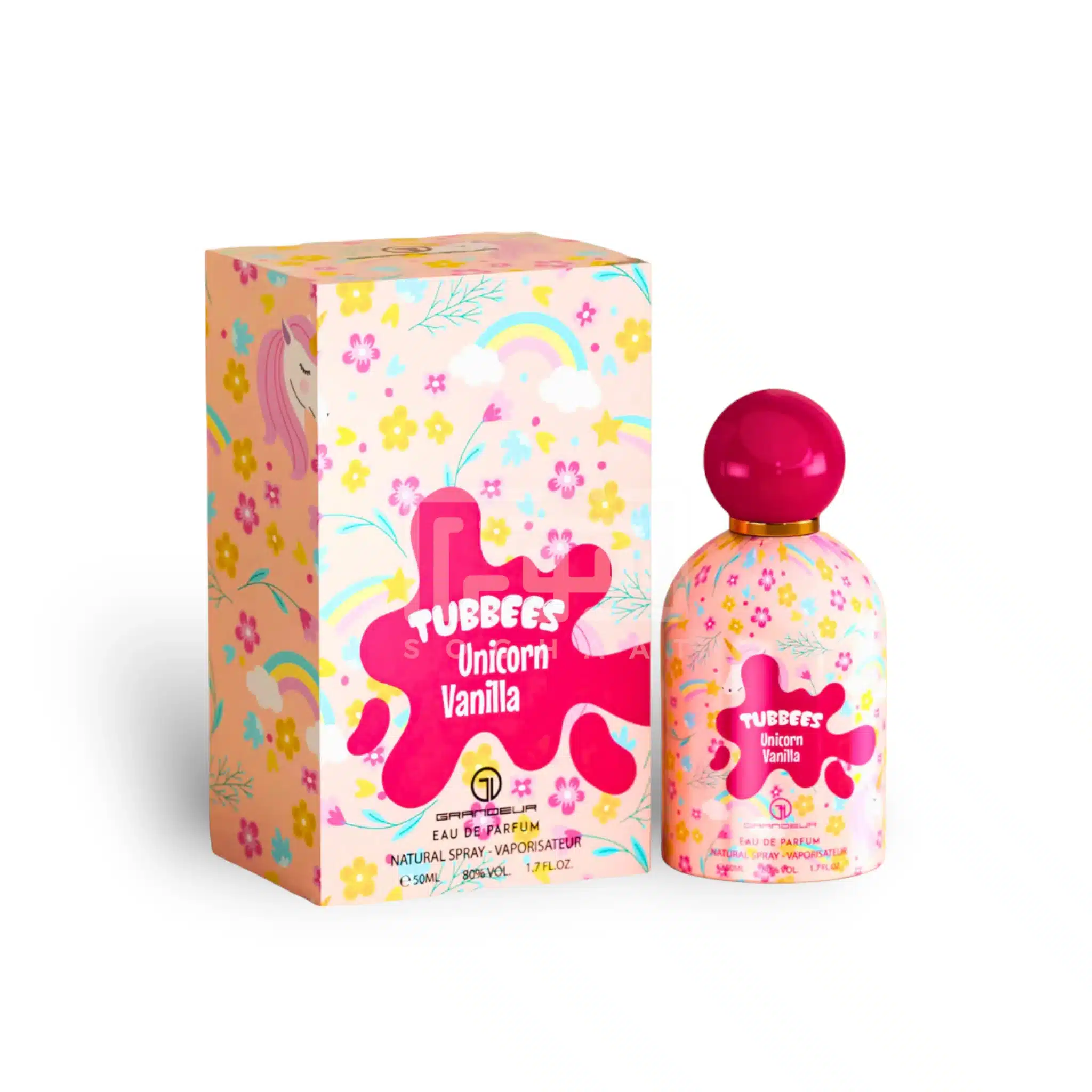 Tubbees Unicorn Vanilla 1.7oz Kids EDP by Grandeur