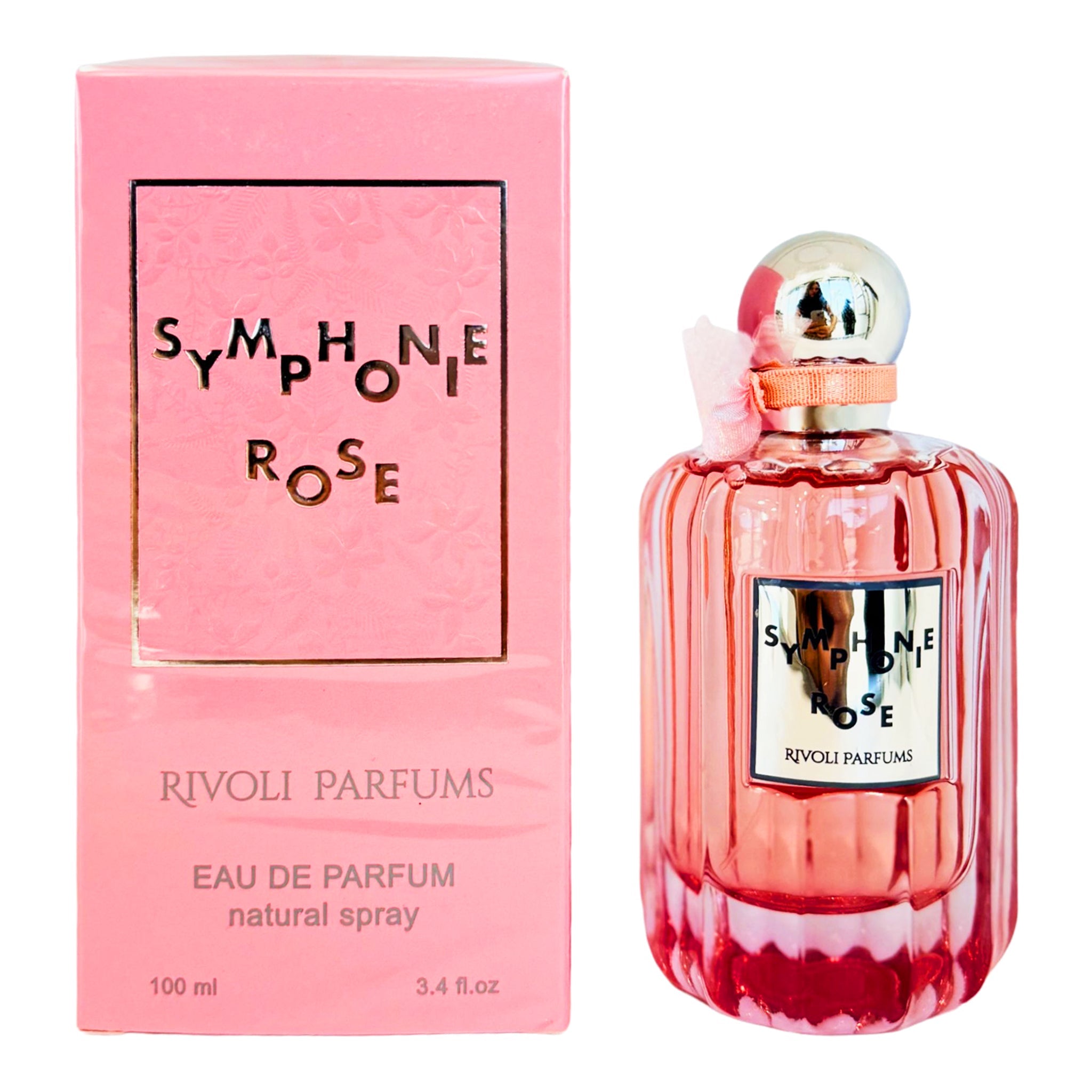 Rivoli Symphonie Rose 3.4oz Women EDP Spray by Rivoli