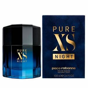 Xs Pure Night 3.4oz Men EDP Spray by Paco Rabanne