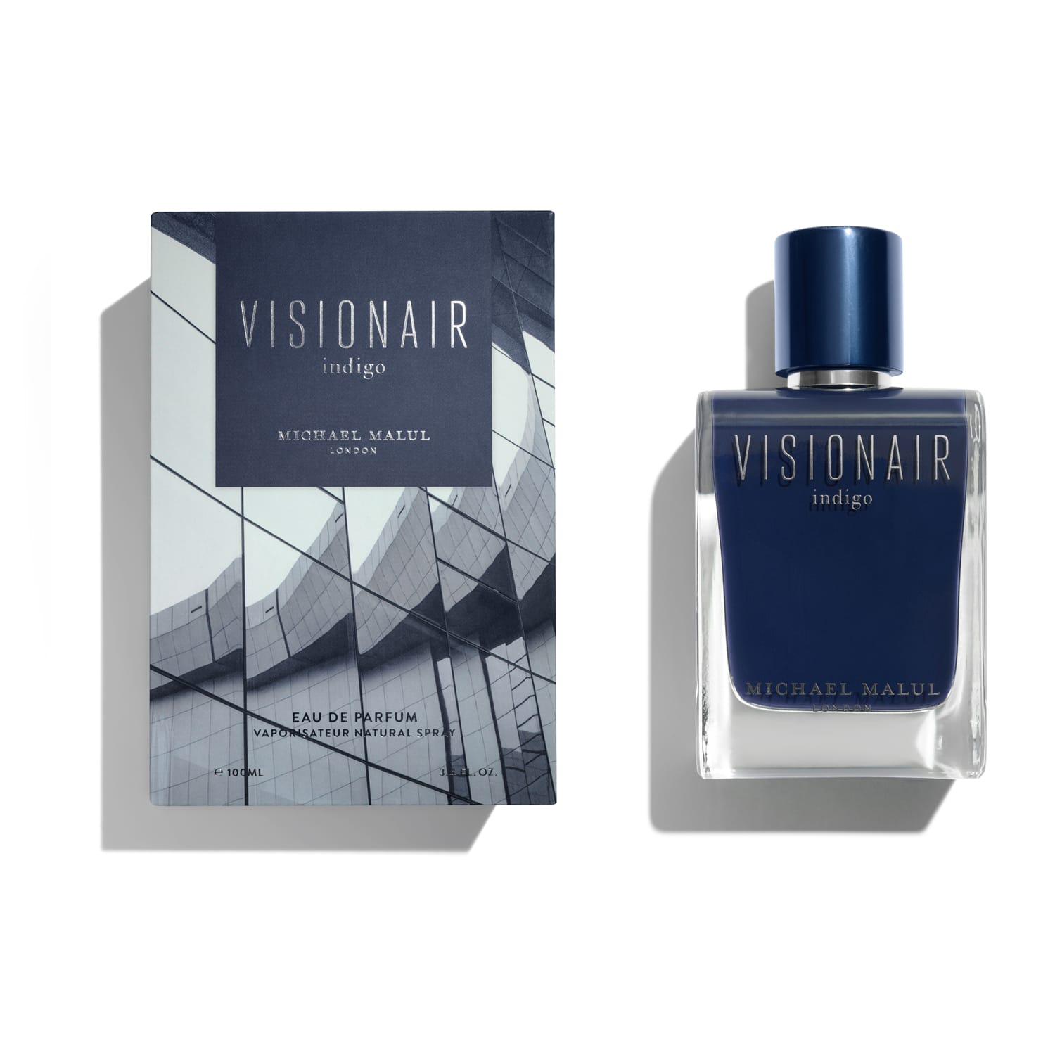 Michael Malul Visionair Indigo 3.4oz Men EDP Spray by Michael Malul