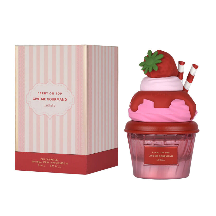 Lattafa Give me Gourmand Berry on Top 2.5oz Women EDP Spray by Lattafa