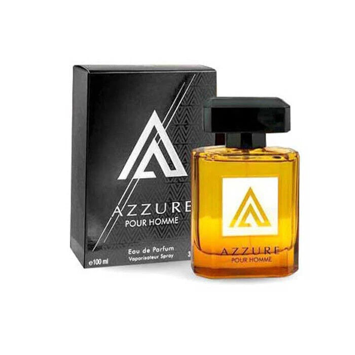 Fragrance World Azzure Pour Homme 3.4oz Men EDP Spray by Fragrance World