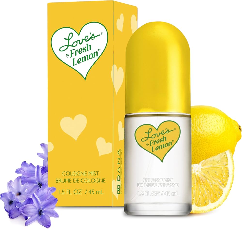 Dana Love's Fresh Lemon Cologne Mist 1.5oz Women Spray by Dana