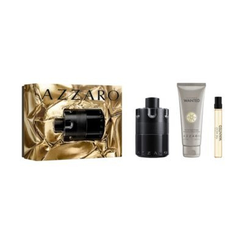 Azzaro The Most Wanted Intense 3-Piece Set 3.3oz Men EDP Spray by Azzaro