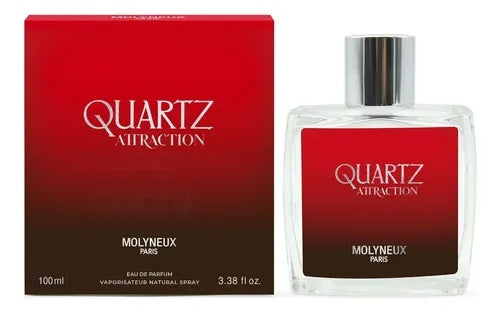 Molyneux Quartz Attraction 3.38oz Men EDP Spray by Molyneux