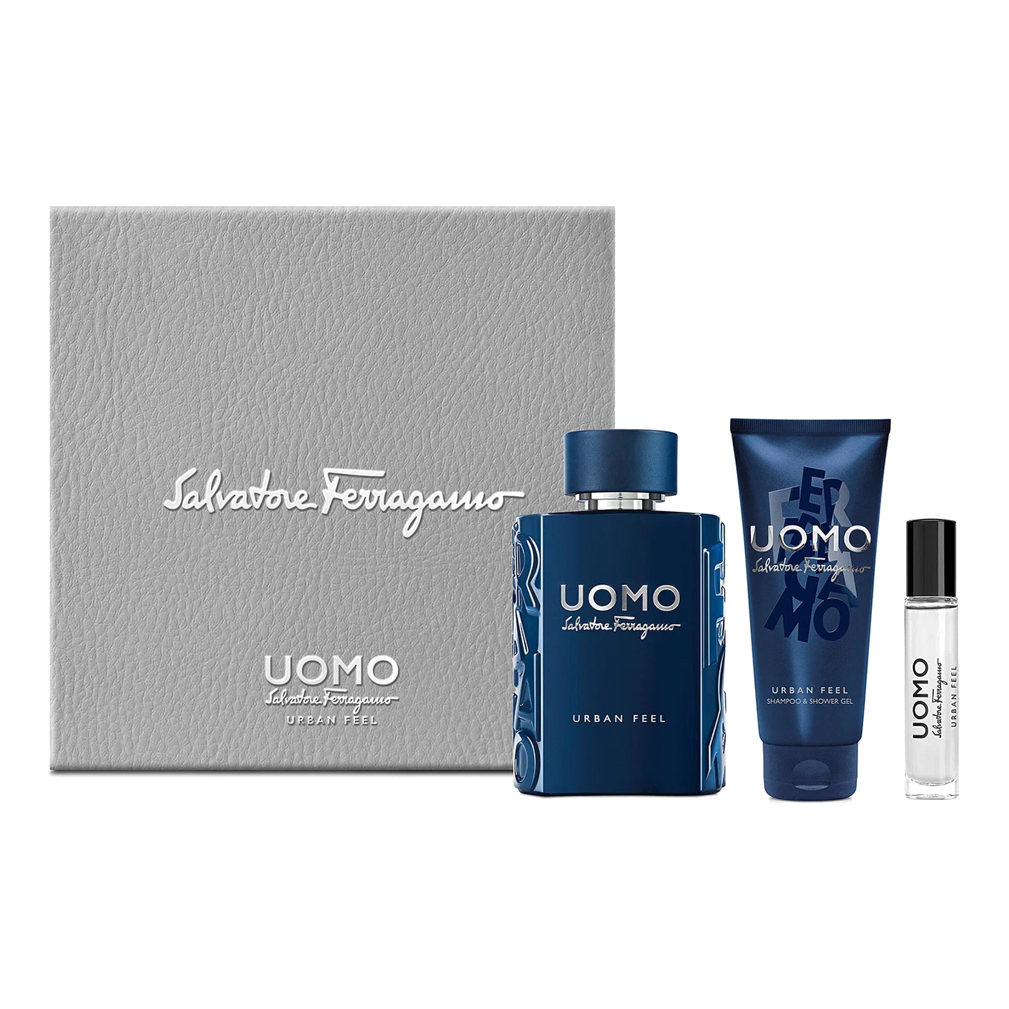 Salvatore Ferragamo Urban Feel 3-Piece Set 3.4oz Mens EDT Spray by Salvatore Ferragamo