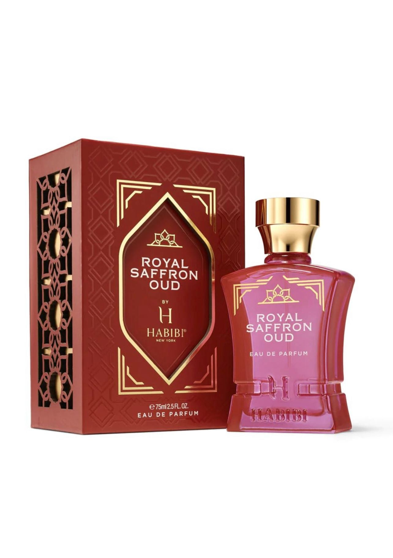 Habibi Royal Saffron Oud 2.5oz Unisex EDP Spray by Habibi