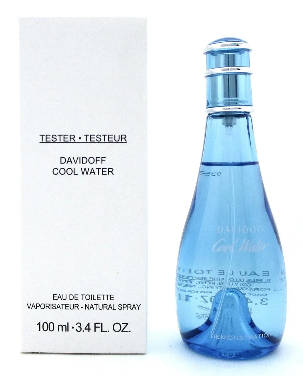 Cool Water 3.4oz Women EDT Tester by Davidoff