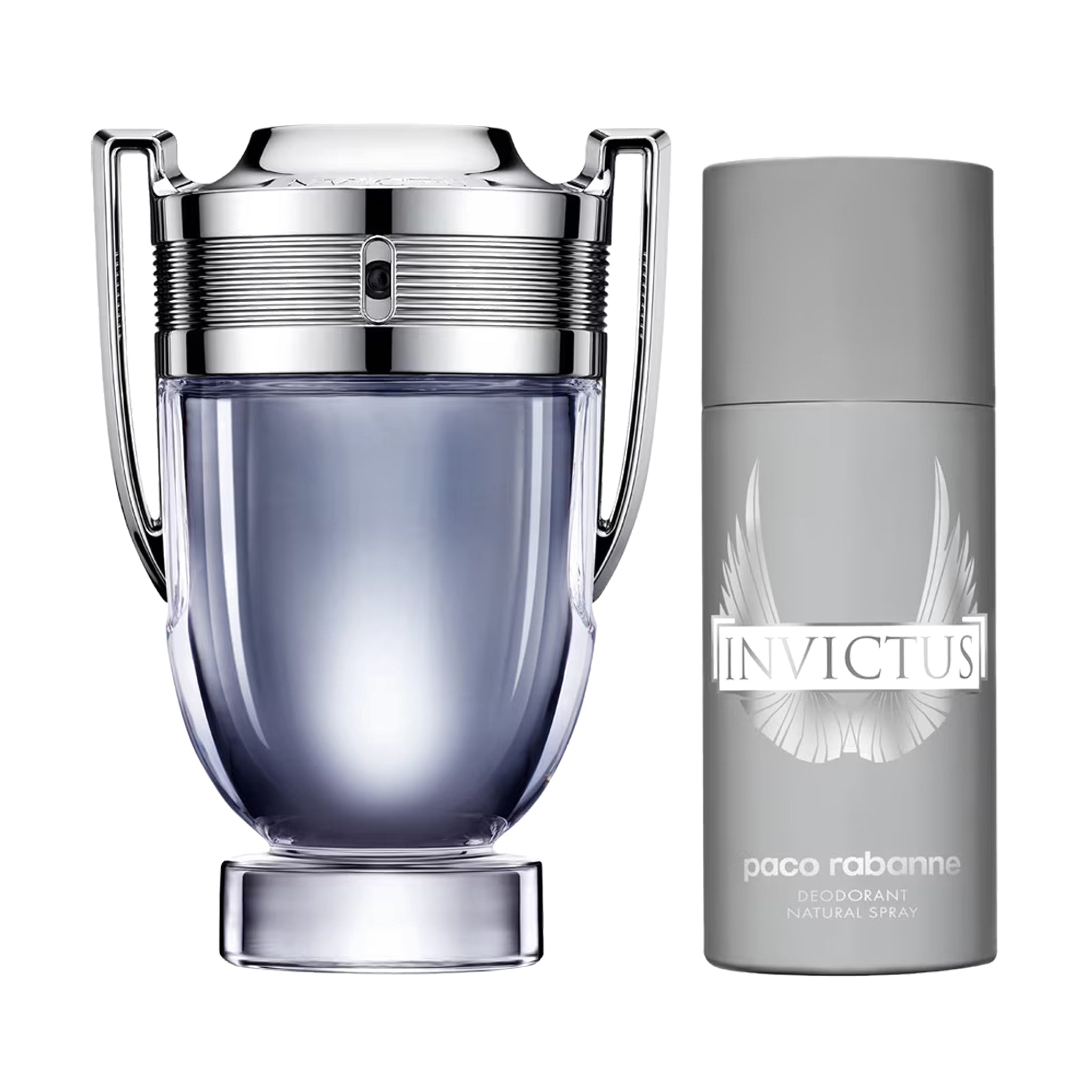 Paco Rabanne Invictus 2-Piece Set 6.8oz Men EDT Spray by Paco Rabanne