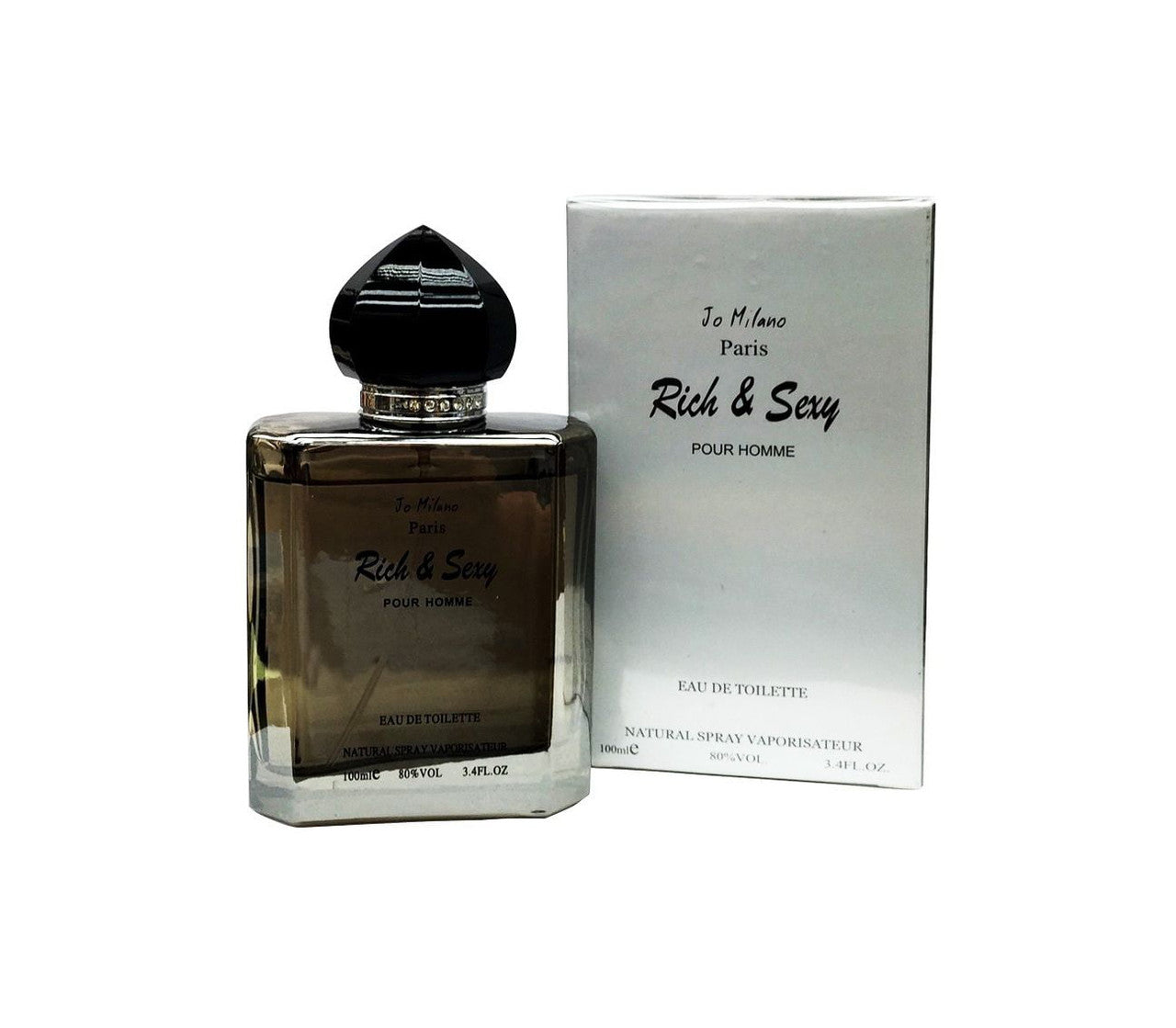 Jo Milano Rich & Sexy 3.4oz Men EDT Spray by Jo Milano