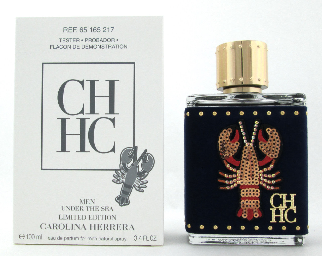 Carolina Herrera Chch Under The Sea 3.4oz Men EDP Spray Tester by Carolina Herrera