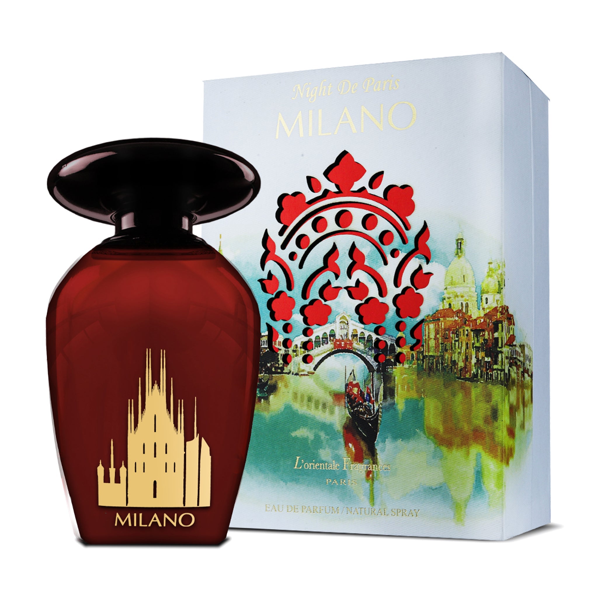 L'orientale Night De Paris Milano 3.3oz Unisex EDP Spray by L'orientale
