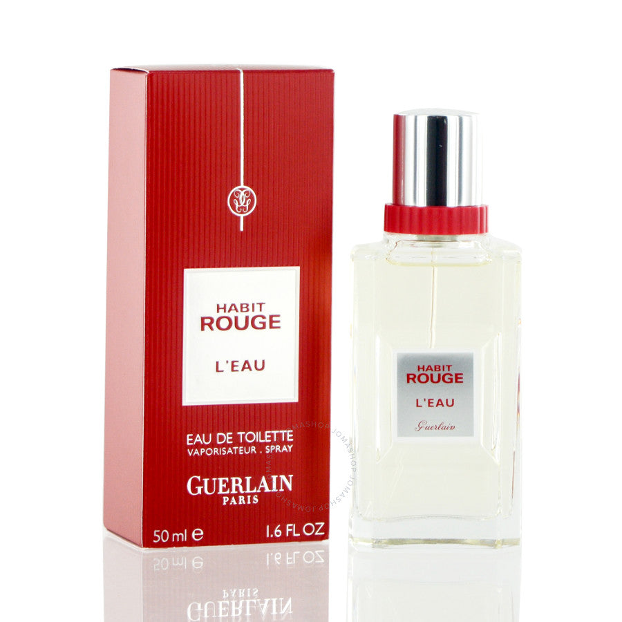 Guerlain Habit Rouge L'Eau 1.6oz Men EDT Spray by Guerlain
