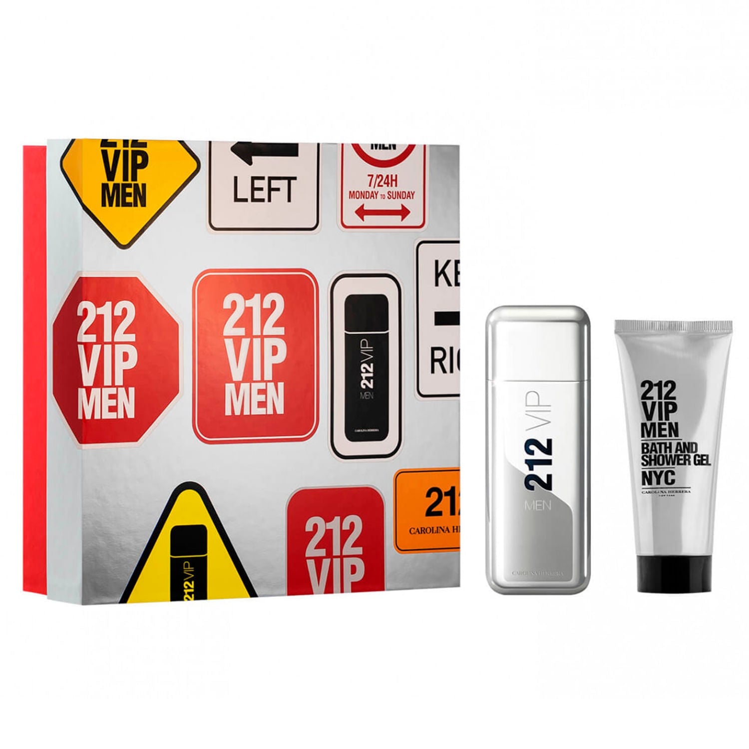 Carolina Herrera 212 VIP Men 2-Piece Set 3.4oz Men EDT Spray by Carolina Herrera