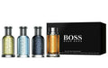 Hugo Boss Mini 4-Piece Set 0.5oz Men EDT Spray by Hugo Boss