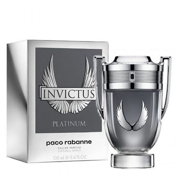 Paco Rabanne Invictus Platinum 3.4oz Men EDP Spray by Paco Rabanne