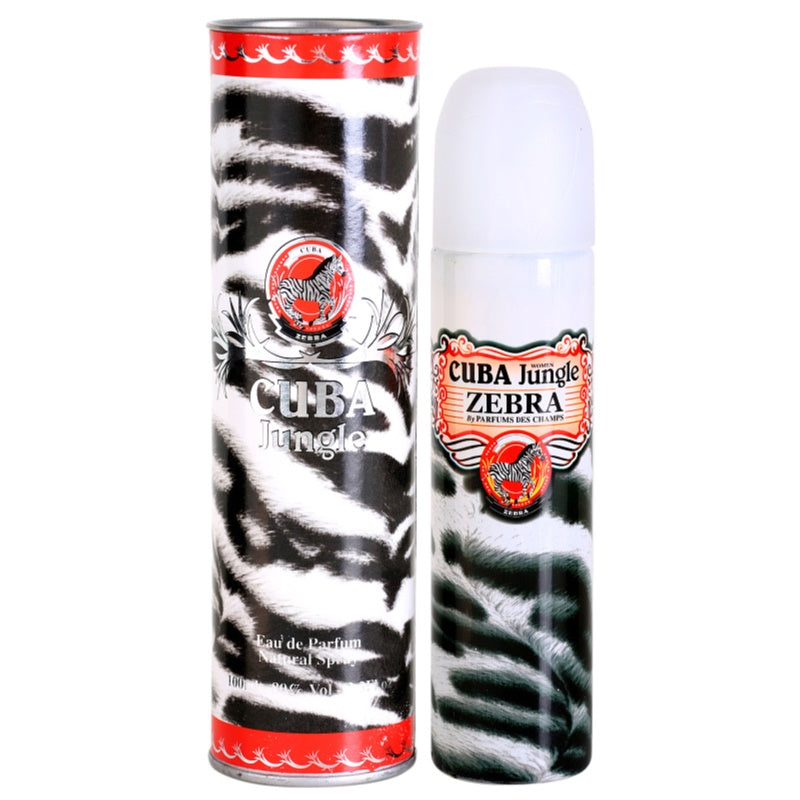Cuba Zebra 3.3oz Women EDP Spray by Cuba
