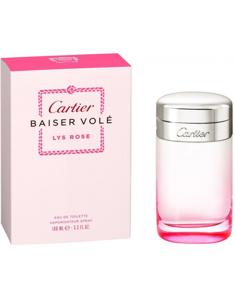 Cartier Baiser Rose 3.3oz Women EDT by Cartier