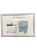 F By Ferragamo 3-Piece Set 3.4oz Men EDT Spray by Salvatore Ferragamo