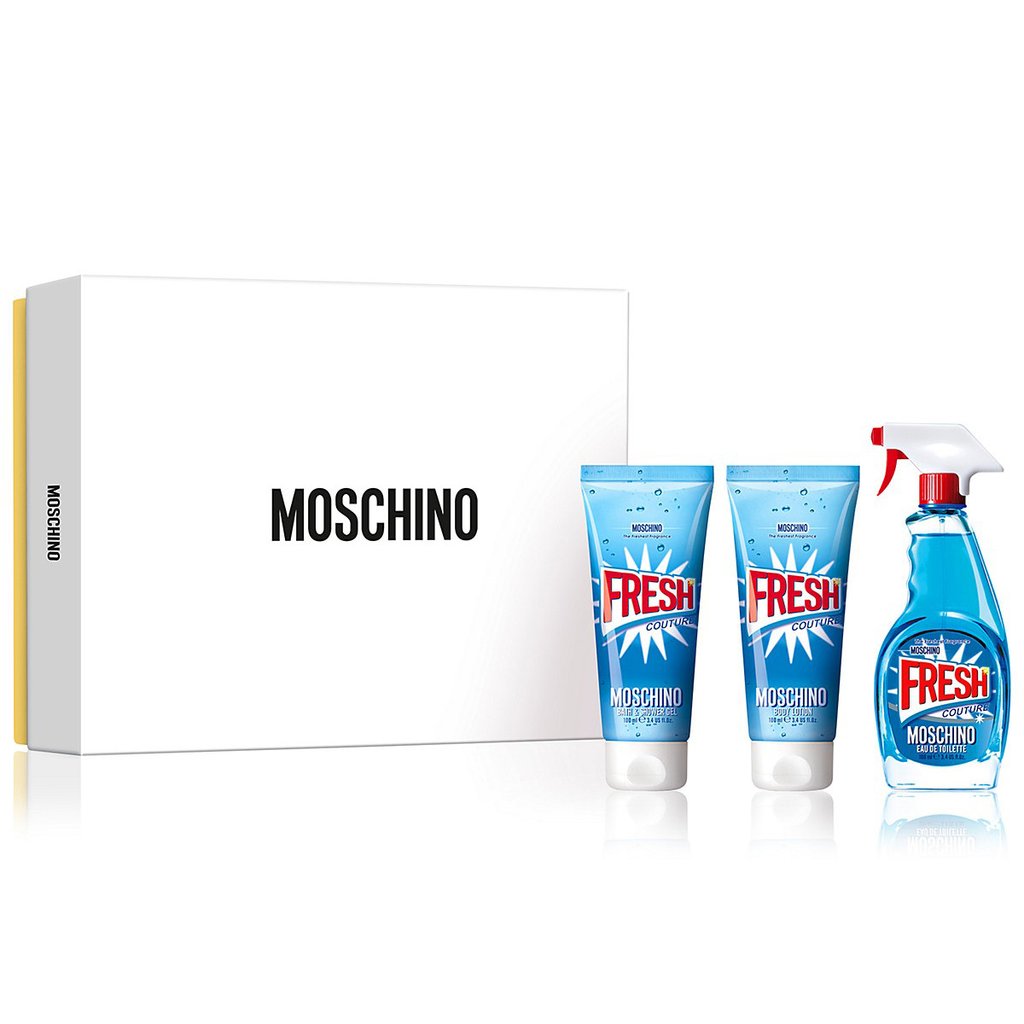 Moschino Fresh 3-Piece Set 3.3oz Women EDT Spray by Moschino