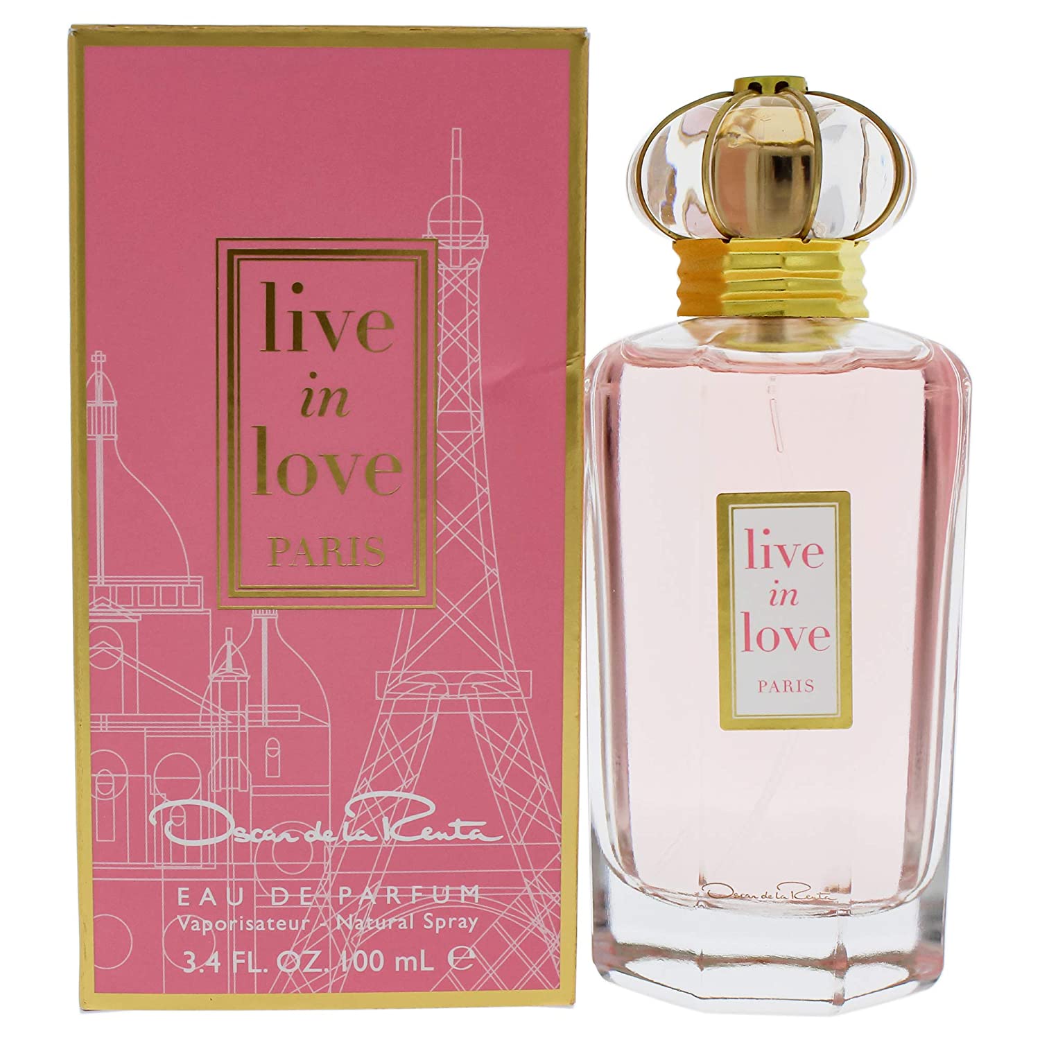 Oscar Live In Love Paris 3.4oz Women EDP by Oscar De La Renta