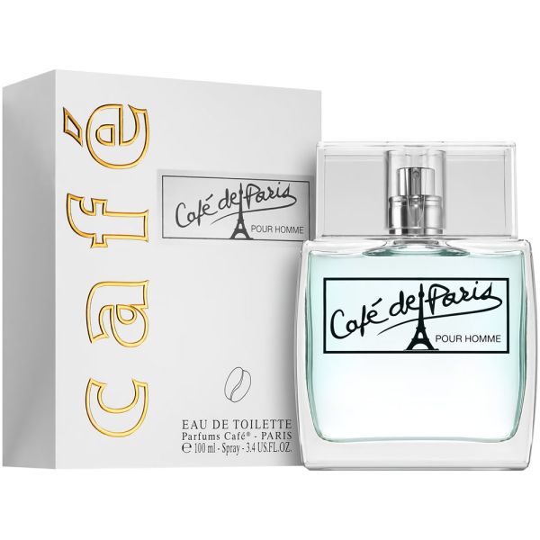 Cafe Paris 3.4oz Men EDT Spray by Cofinluxe