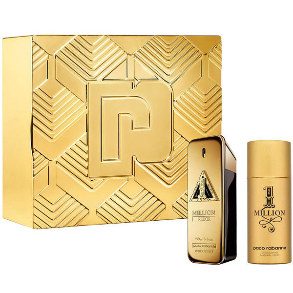 Paco Rabanne Million Elixir 2-Piece Set 3.4oz Men EDP Spray by Paco Rabanne