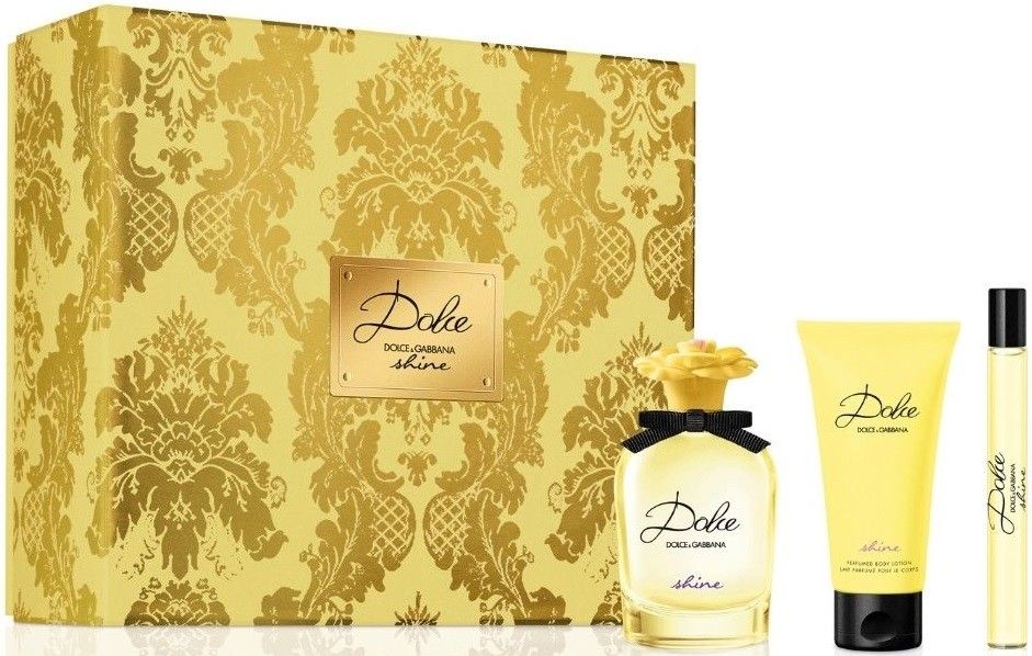 Dolce & Gabbana Dolce Shine D&G 3-Piece Set 2.5oz Women EDP Spray by Dolce & Gabbana