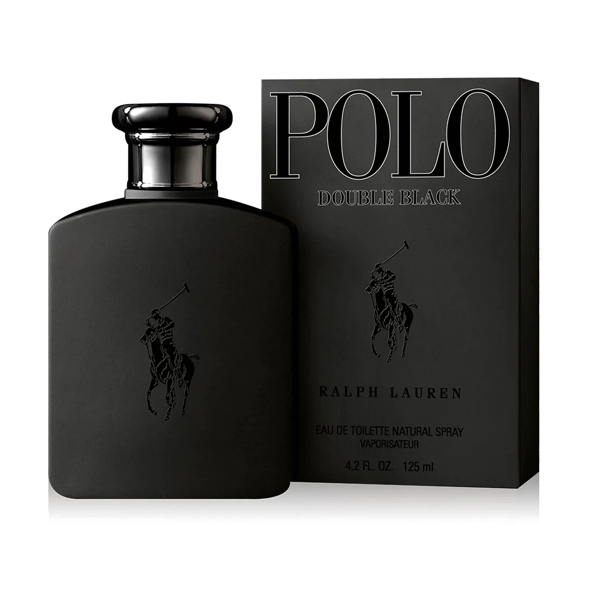Ralph Lauren Polo Double Black 4.2oz Men EDT Spray by Ralph Lauren