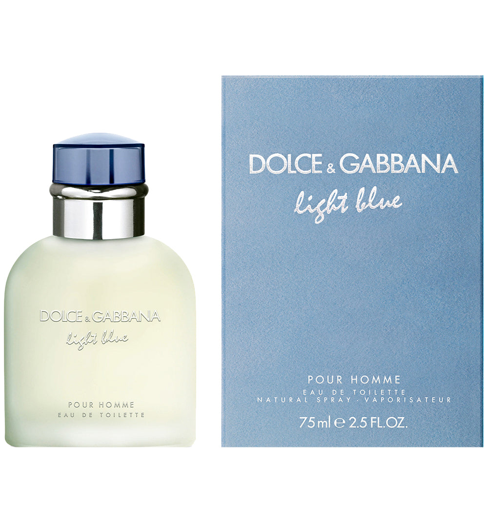Dolce & Gabbana Light Blue 2.5oz Men EDT Spray by Dolce & Gabbana