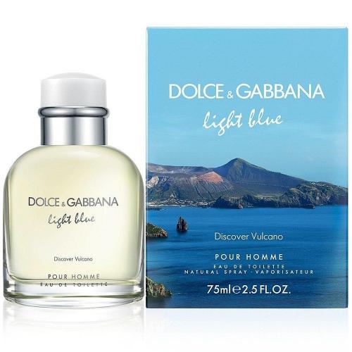 Dolce & Gabbana Light Blue Vulcano 2.5oz Men EDT Spray by Dolce & Gabbana