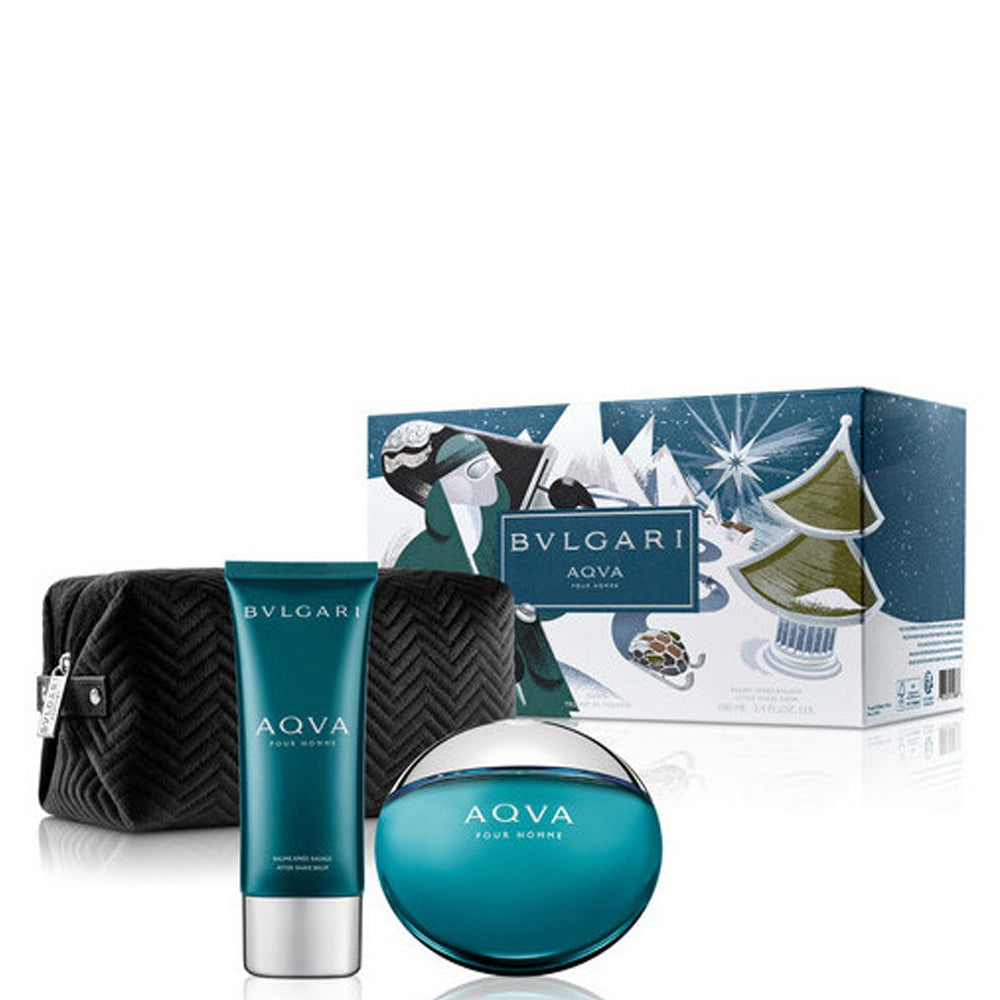 Bvlgari Aqva 2-Piece Set 3.4oz Men EDT by Bvlgari