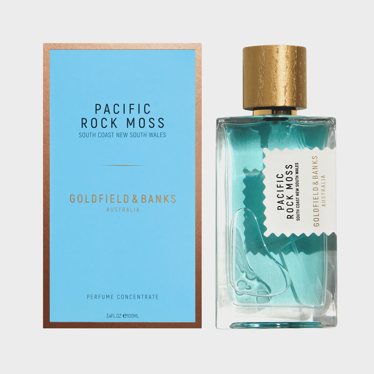 Pacific Rock Moss Perfume 3.4oz Unisex EDP Spray by Goldfield & Banks