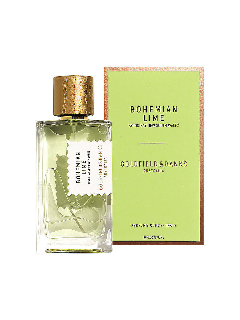 Bohemian Lime Perfume 3.4oz Unisex Spray by Goldfield & Banks