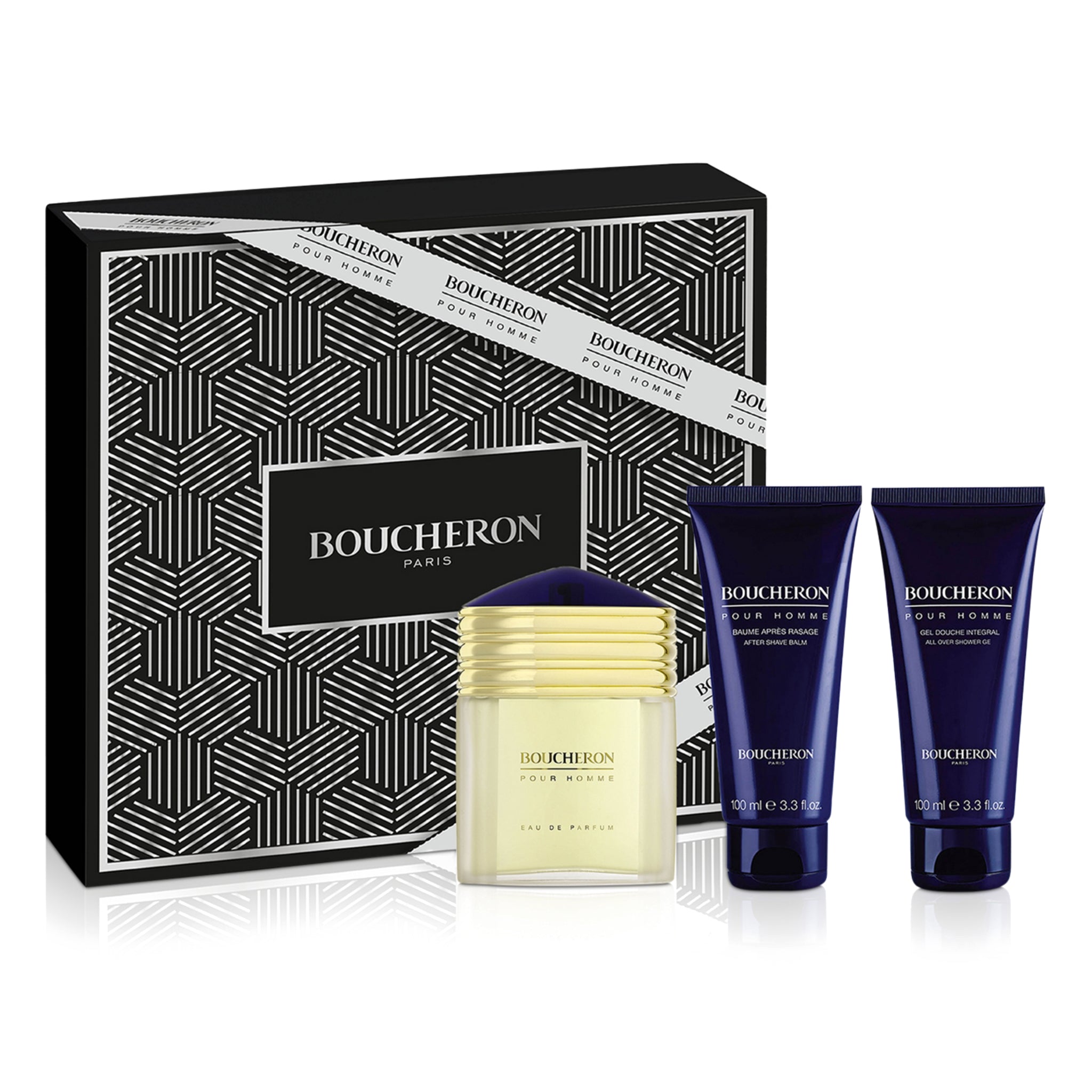 Boucheron 3-Piece Set 3.4oz Men EDP Spray by Boucheron