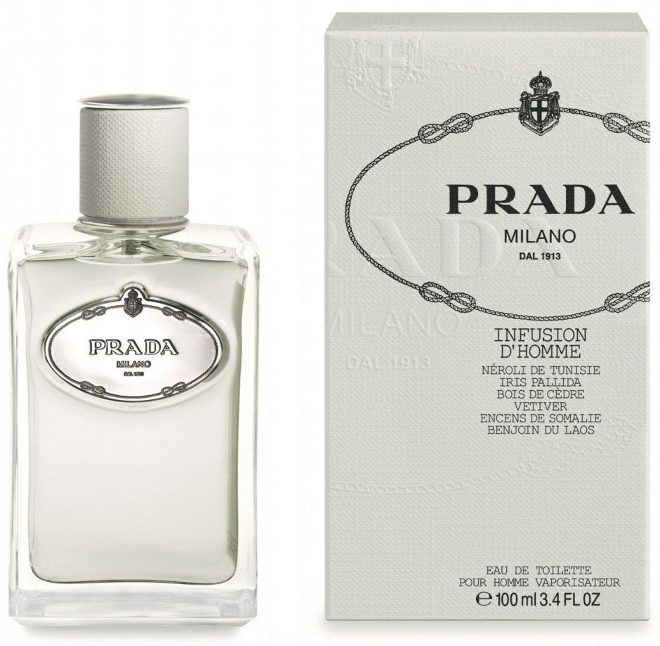 Prada Infusion Iris 3.4oz Men EDT Spray by Prada