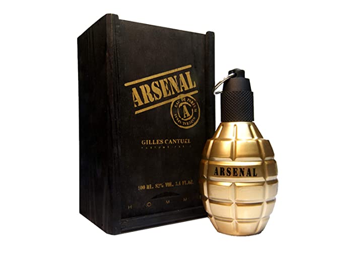 Gilles Cantuel Arsenal Gold 3.4oz Men EDT Spray by Gilles Cantuel