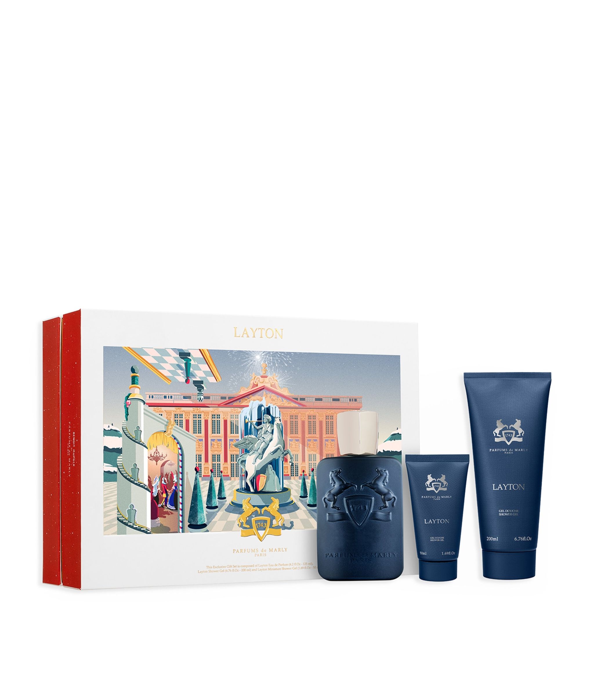 Parfums De Marly Layton 3-Piece Set 4.2oz Men EDP Spray by Parfums De Marly