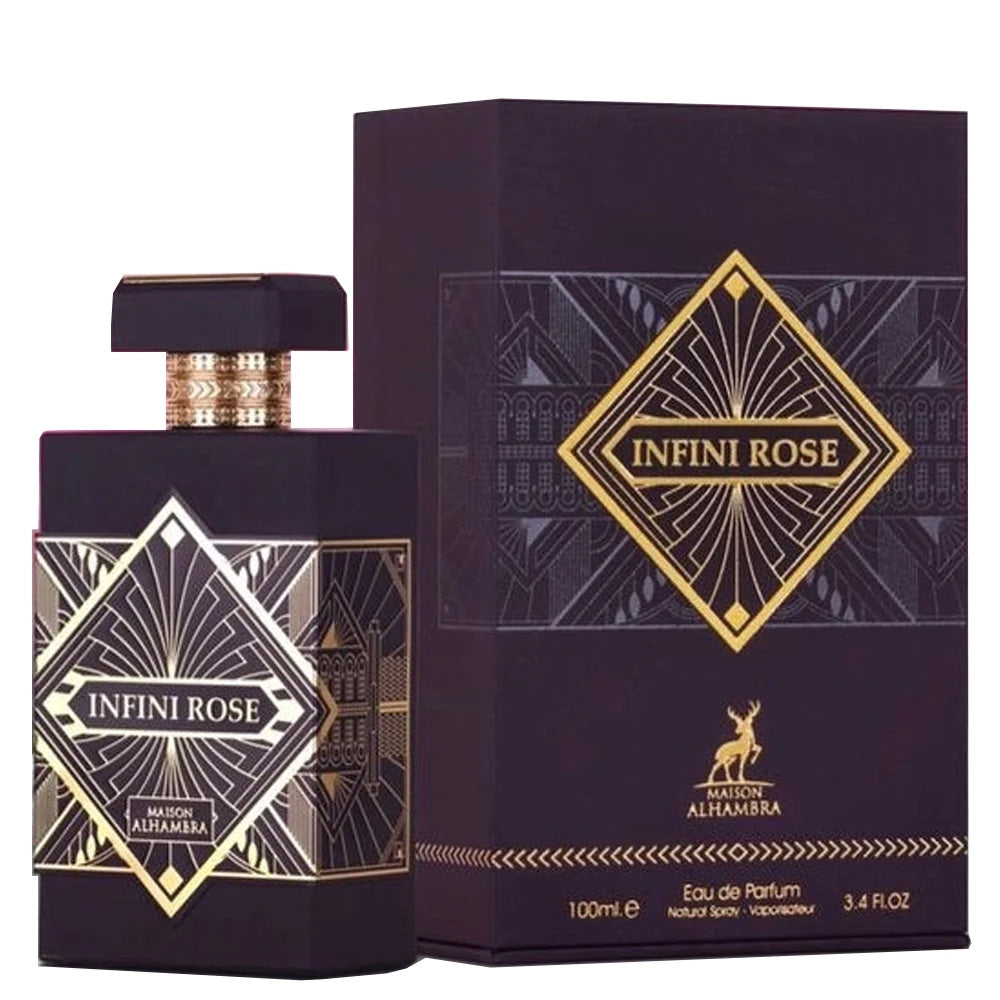 Maison Alhambra Infini Rose 3.4oz Unisex EDP Spray by Maison Alhambra