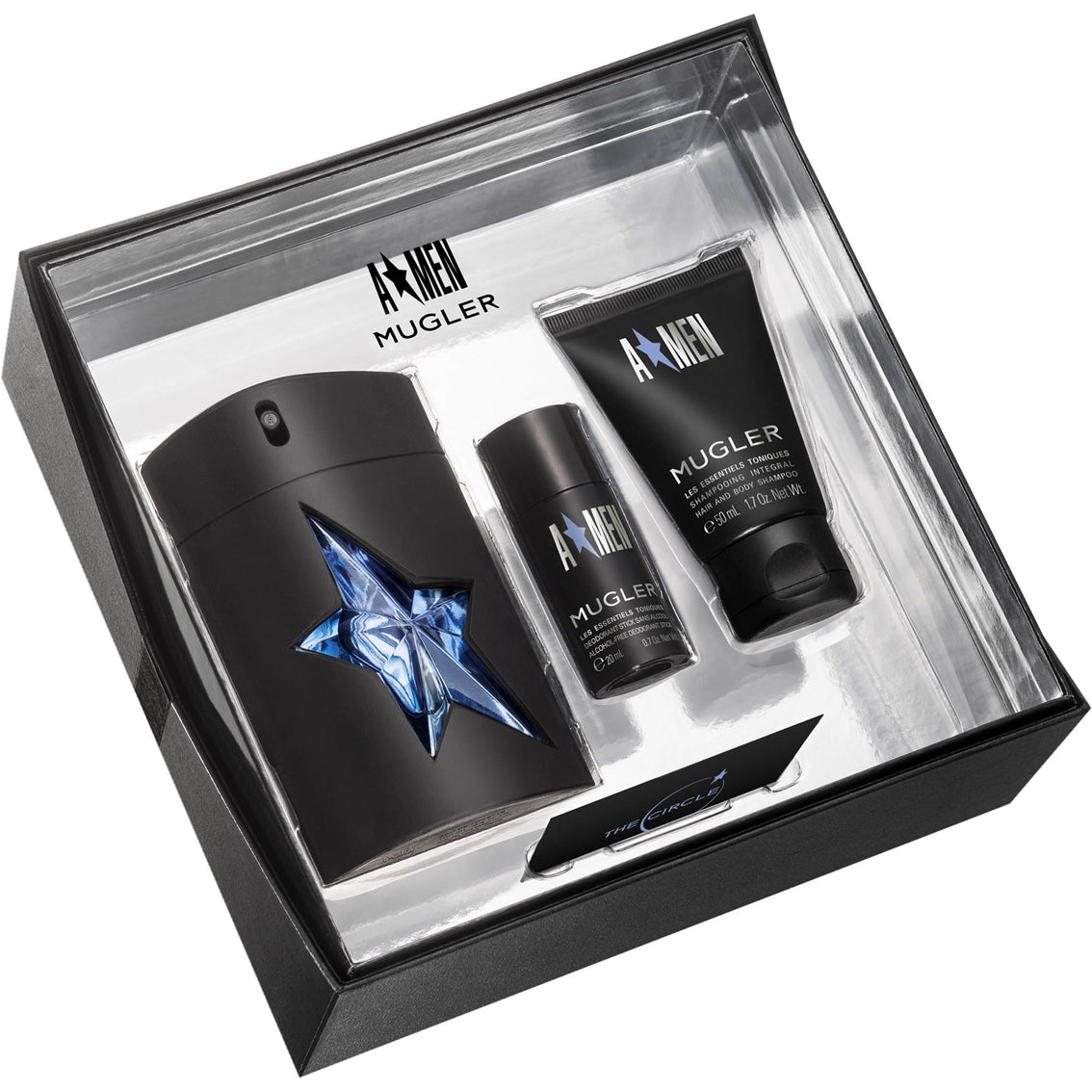 Thierry Mugler A*Men 3-Piece Set 3.4oz Men EDT Spray by Thierry Mugler