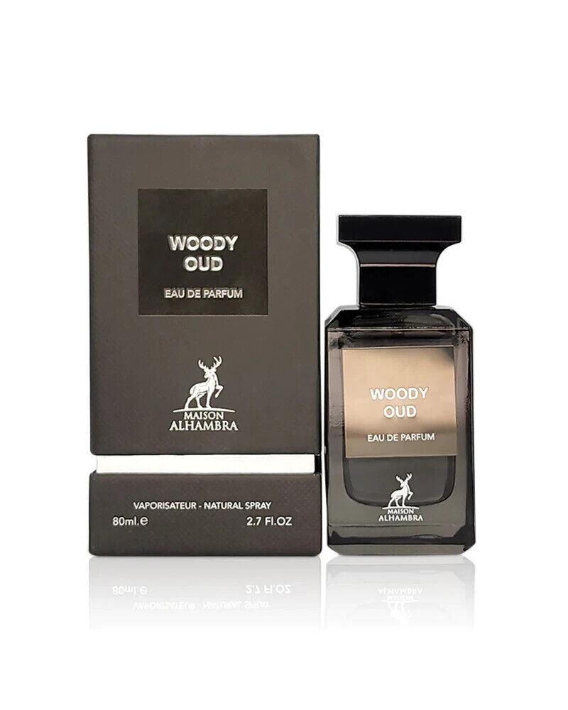 Maison Alhambra Woody Oud 2.7oz Unisex EDP Spray by Maison Alhambra