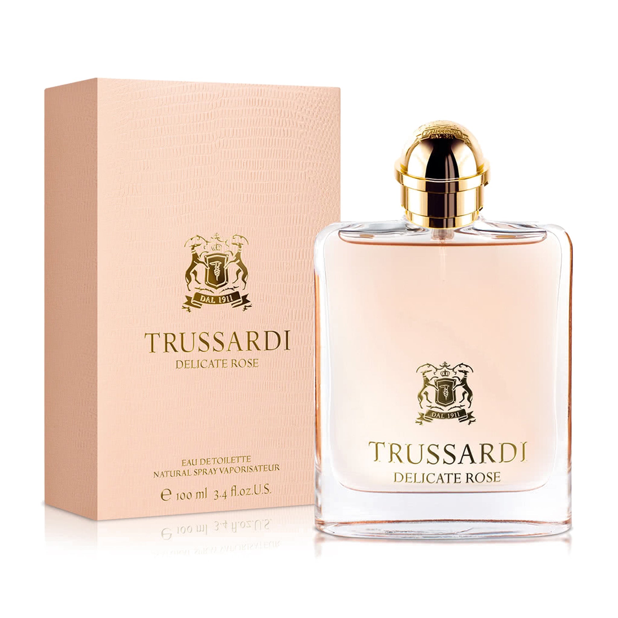 Trussardi Delicate Rose 3.4oz Women EDT Spray by Trussardi