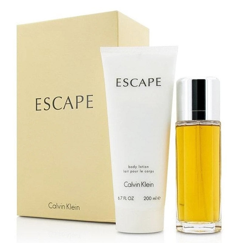 Calvin Klein Escape 2-Piece Set 3.4oz Women EDP Spray by Calvin Klein