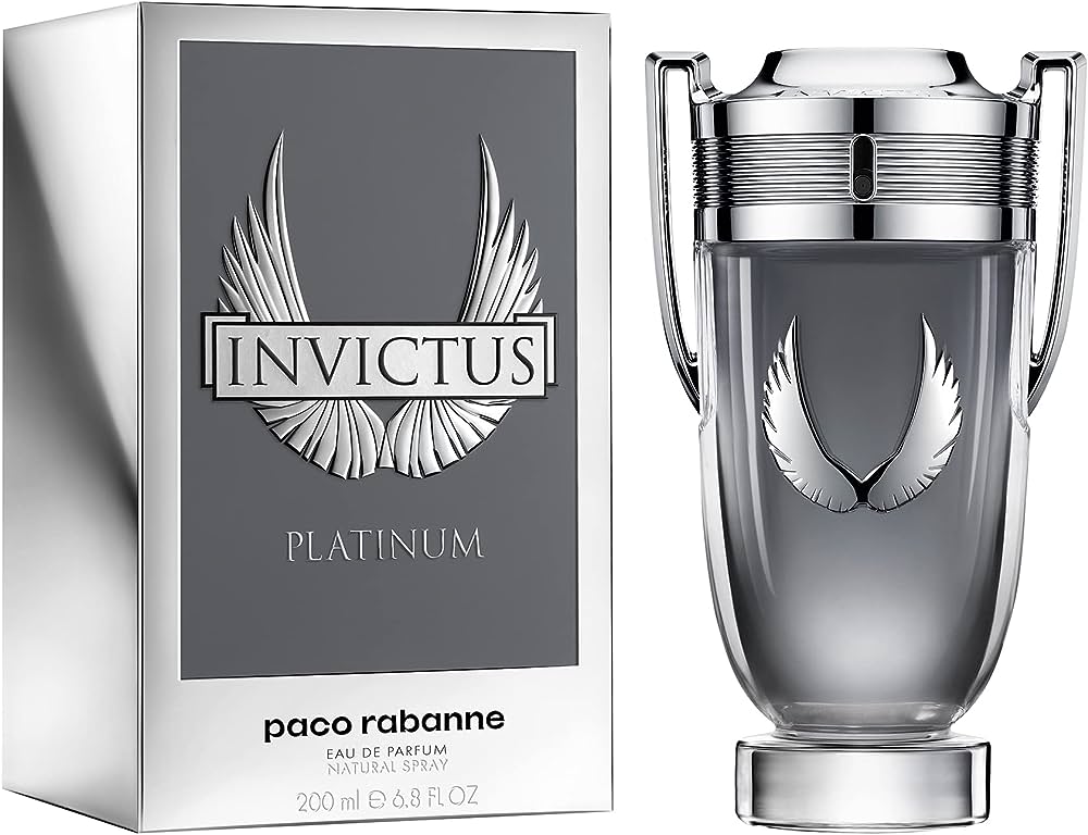 Invictus Platinum 6.8oz Men EDP Spray by Paco Rabanne