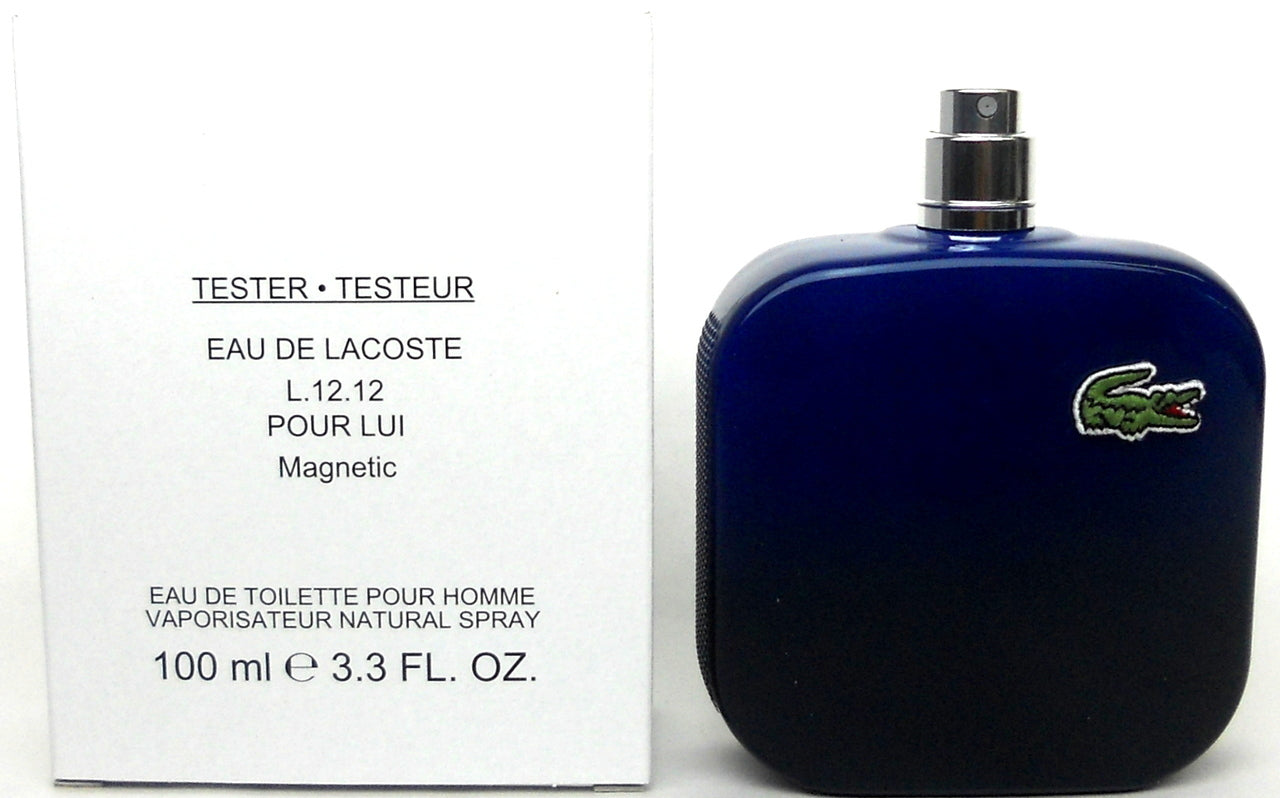 Lacoste Magnetic 3.3oz Men EDT Spray Tester by Lacoste