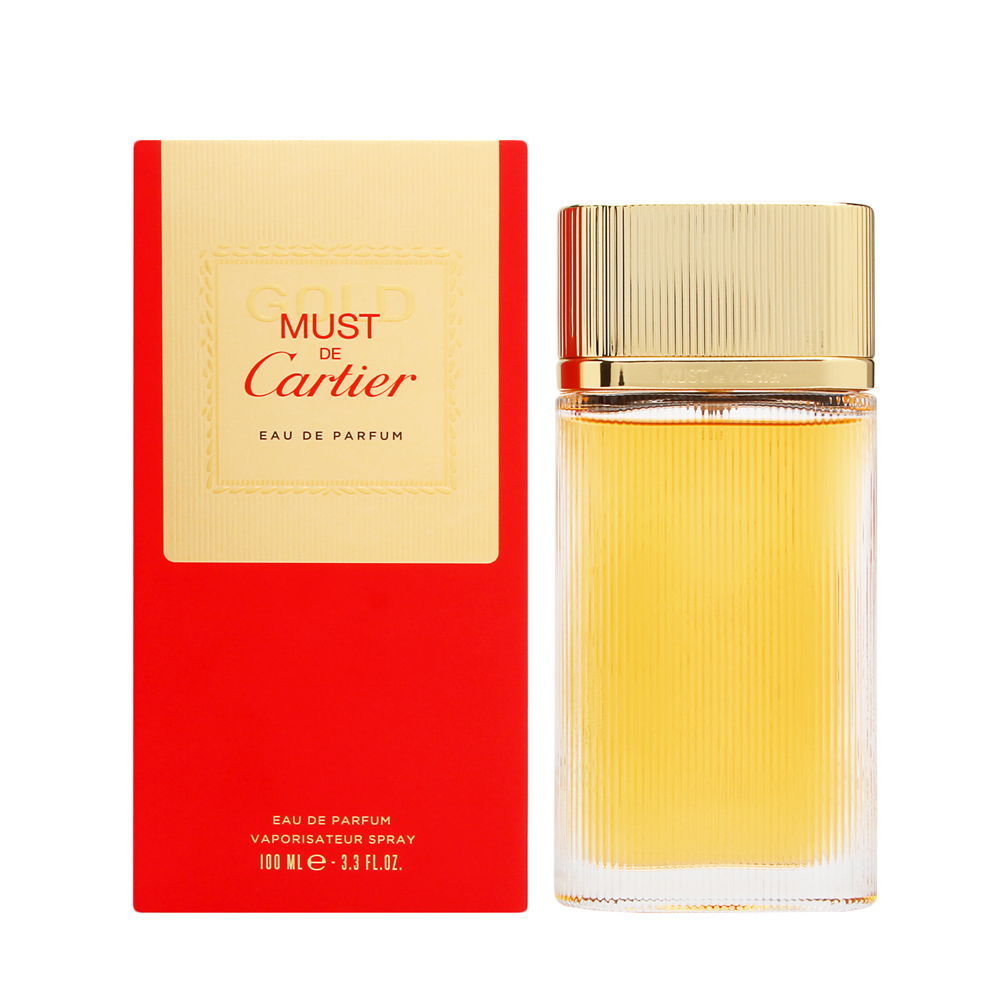 Cartier Must Cartier Gold 3.3oz Women EDP Spray by Cartier